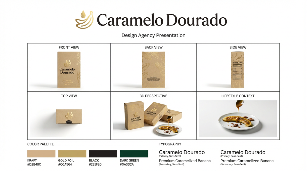 Apresentação Caramelo Dourado