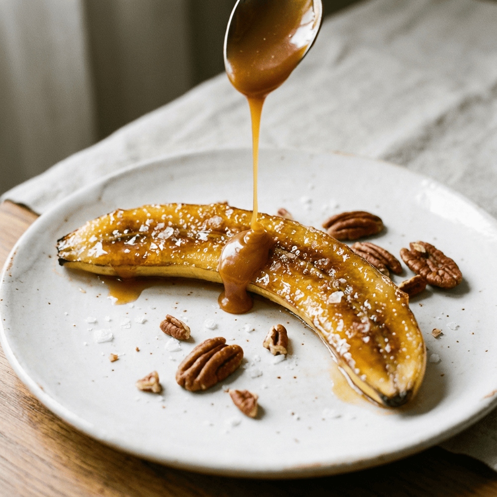 Banana Caramelizando