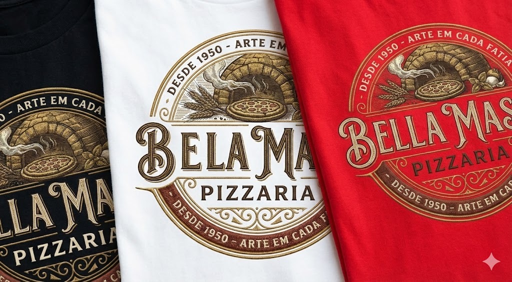 Camisetas Bella Massa
