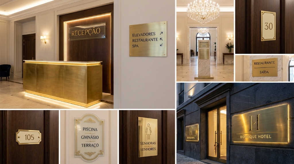 Sinalização Hotel